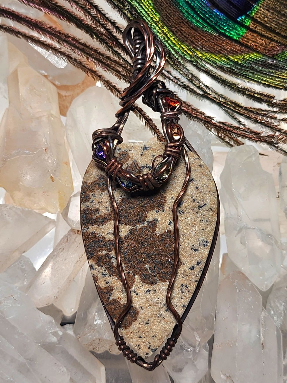 Eleanor - Dendritic Stone and CZ