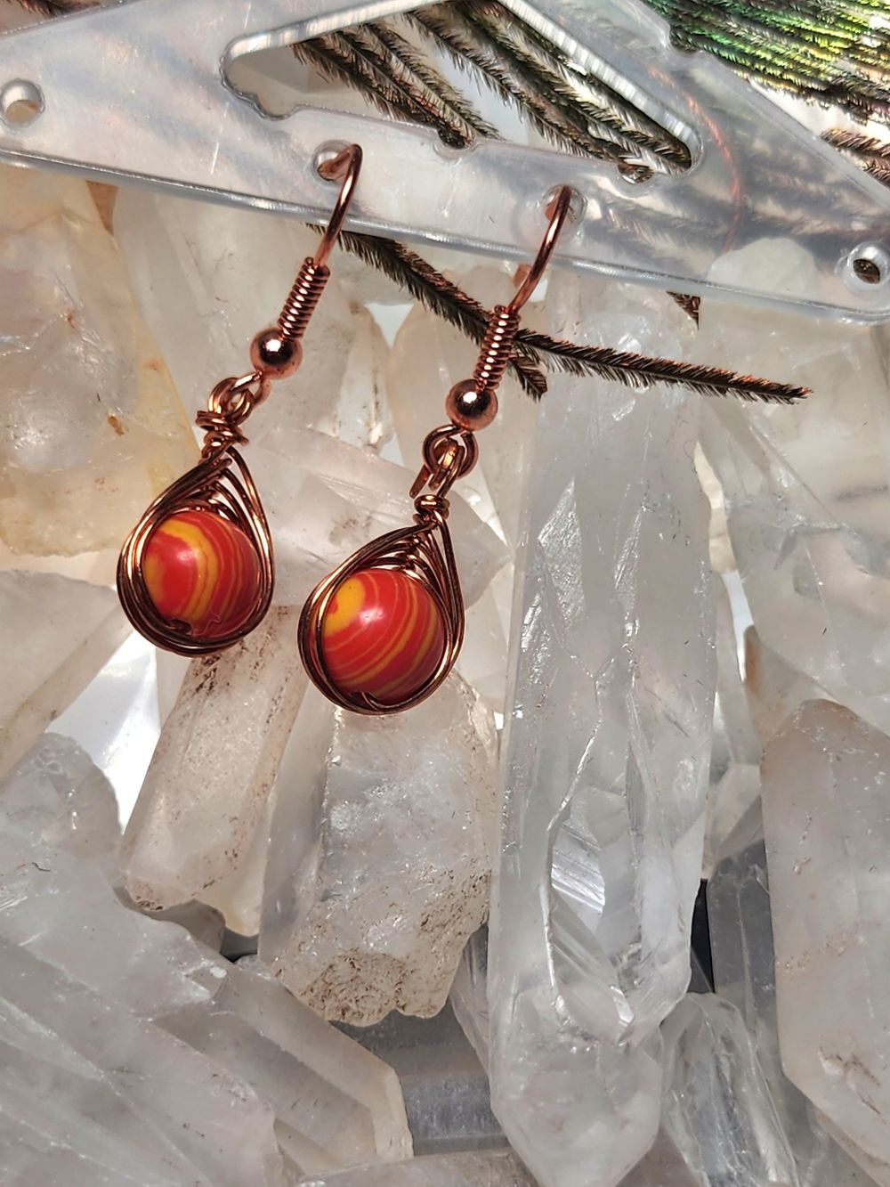 Herringbone Earings