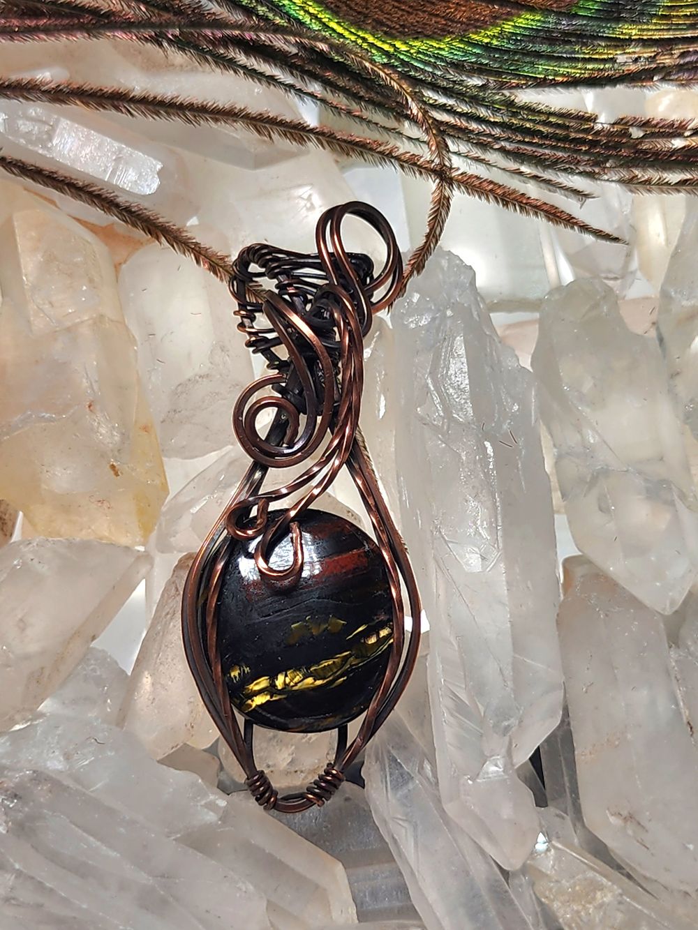 Dark Moon - Pietersite in Copper